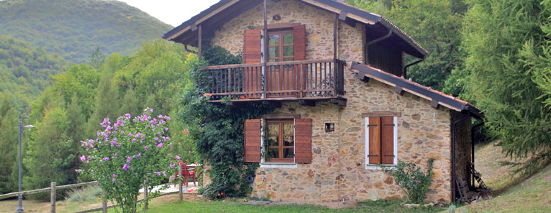 Tecciu, la casetta dell'agriturismo La Brinetta